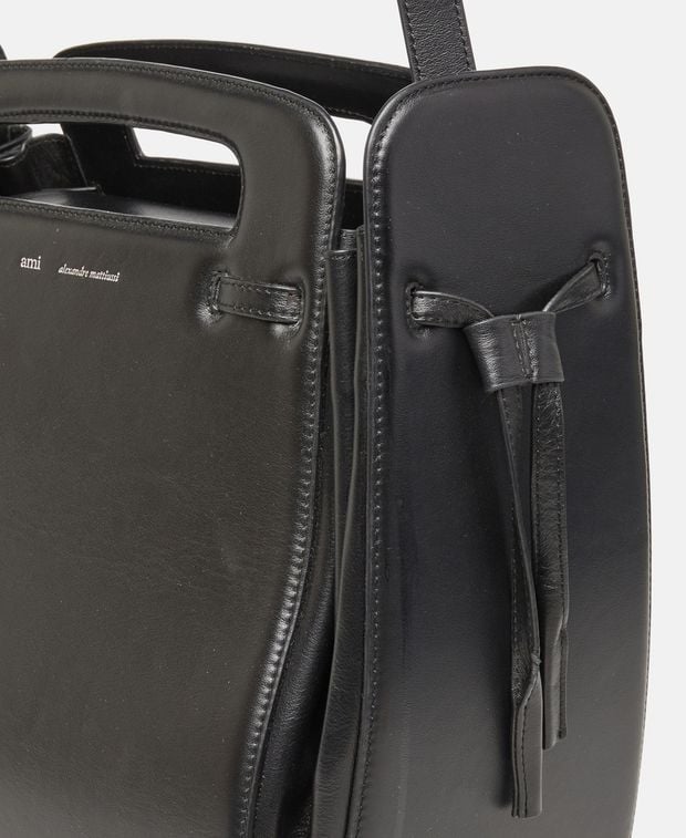Ami Paris Leather cross body bag