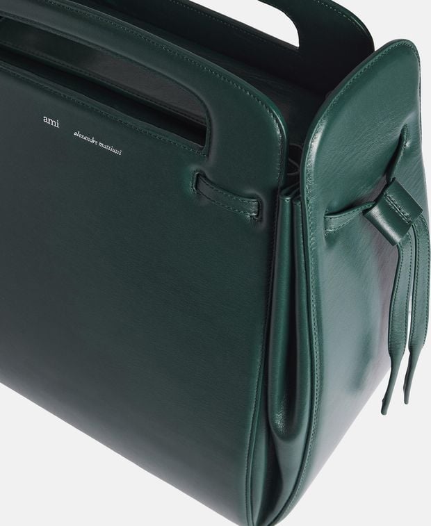Ami Paris Leather cross body bag