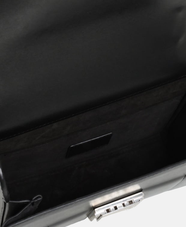 Ami Paris DÃÂ©jÃÂ -Vu Leather cross body bag Black