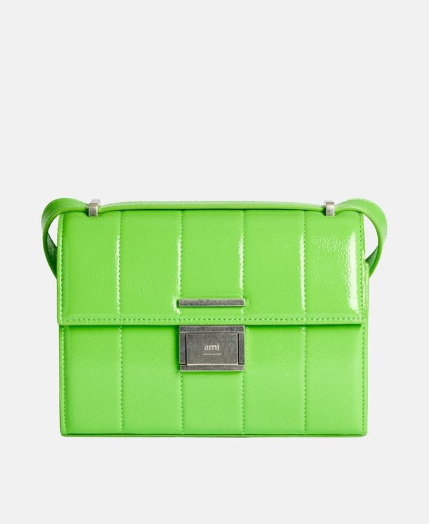 Ami Paris Leather cross body bag
