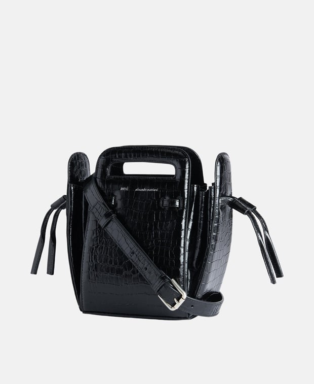 Ami Paris Leather bucketbag