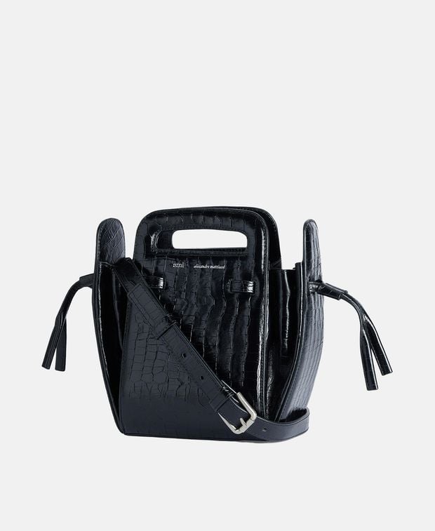 Ami Paris Leather bucketbag