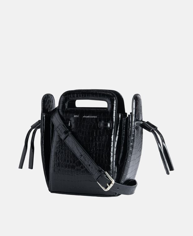 Ami Paris Leather bucketbag
