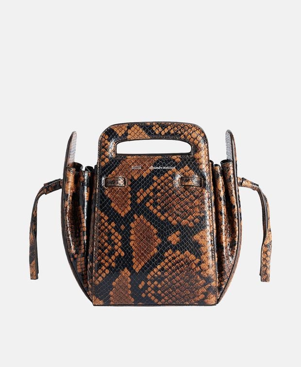 Ami Paris Leather bucketbag