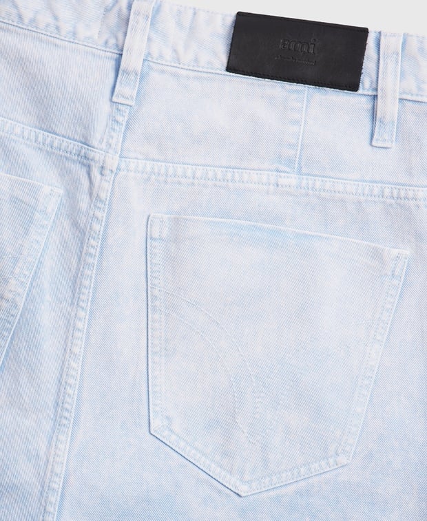 Ami Paris Denim Bermuda