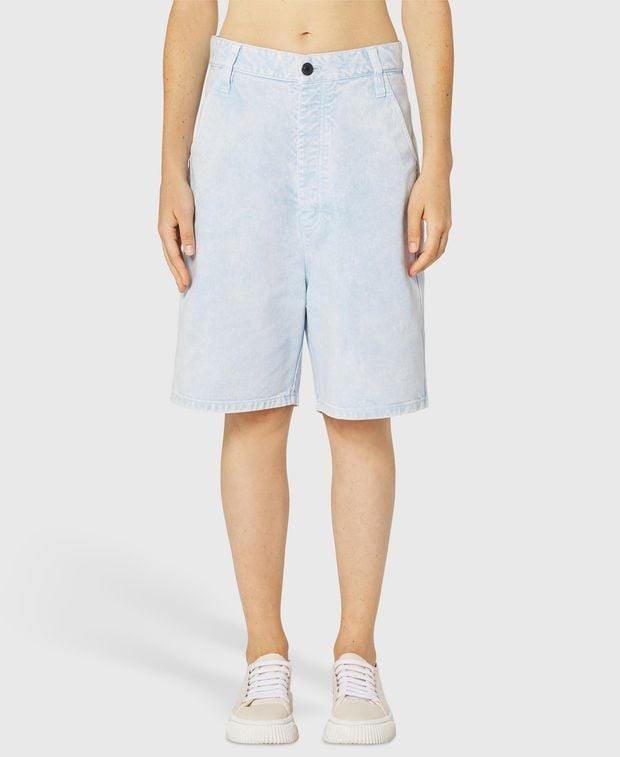 Ami Paris Denim Bermuda