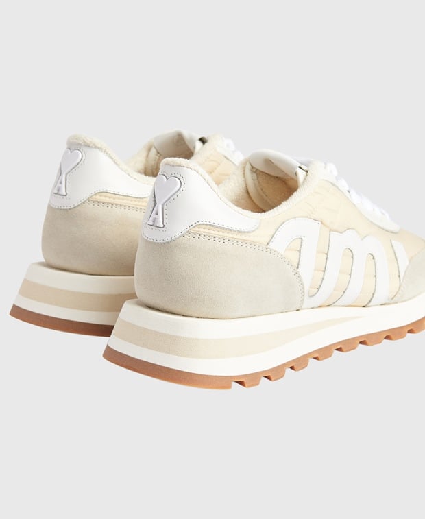 Ami Paris Ami rush Sneakers Ochre