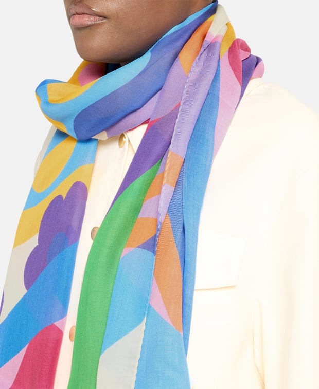 Etro Scarf Blue