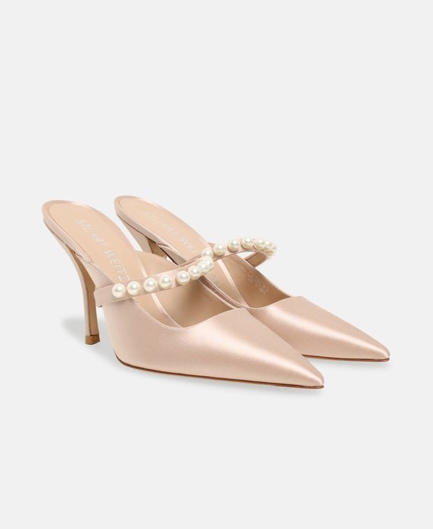 Stuart Weitzman Mules Goldie 100