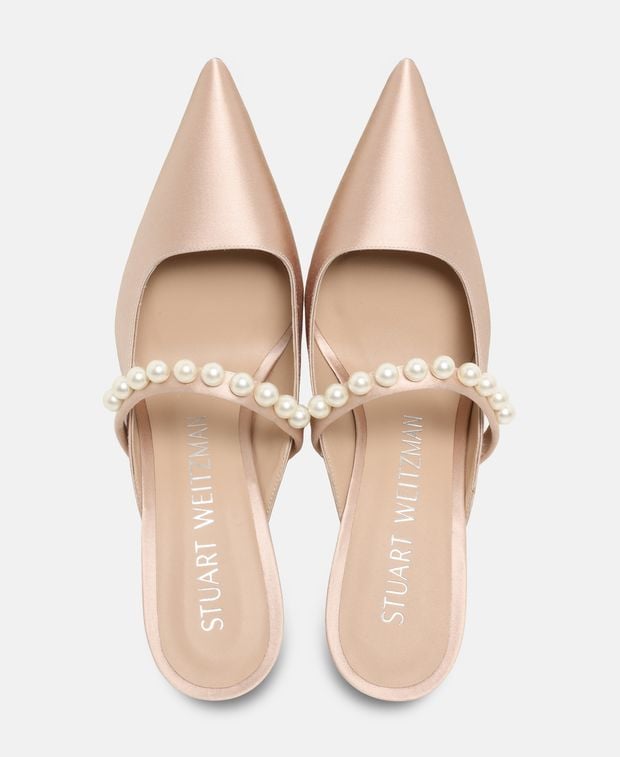 Stuart Weitzman Mules Goldie 100