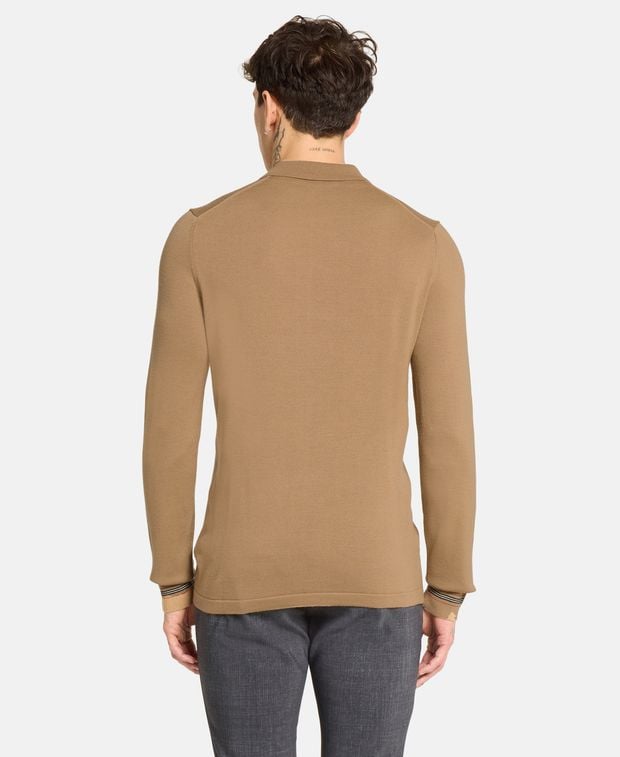 Burberry Woolen long-sleeved polo