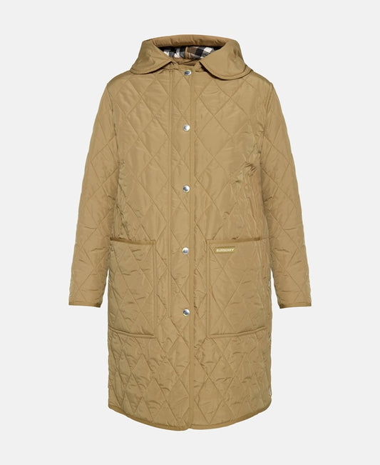 Burberry Quilted coat Camel
