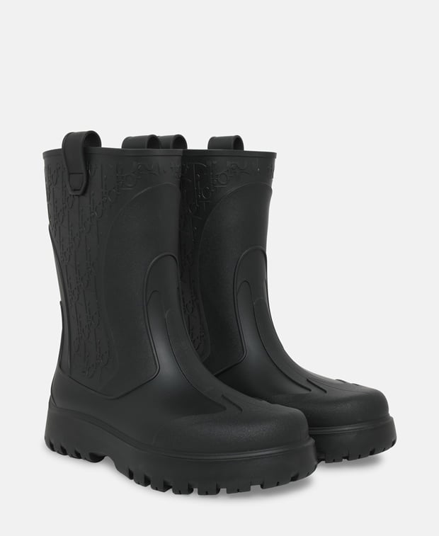 Dior Garden Wellington boots Black