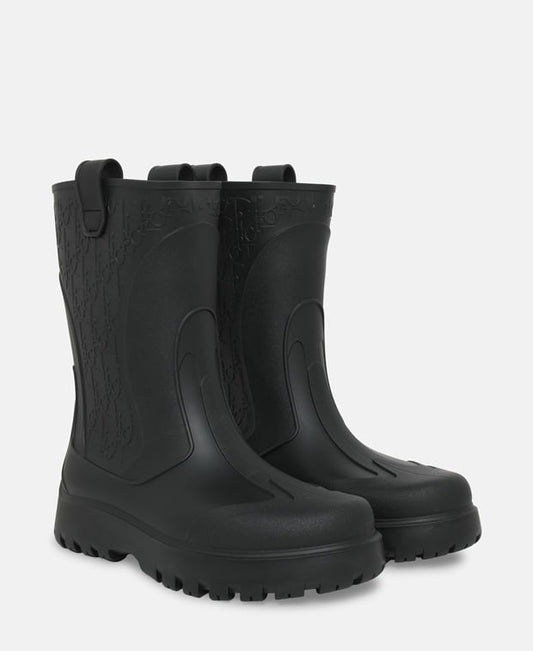 Dior Garden Wellington boots Black