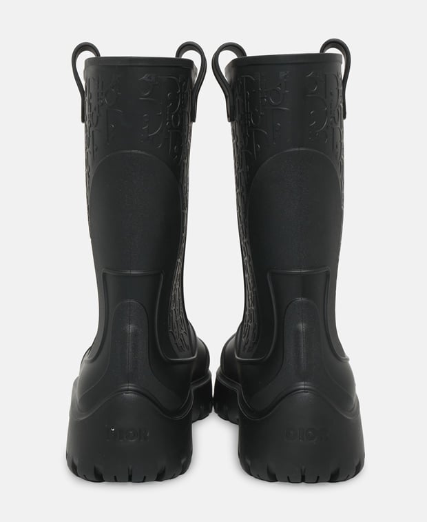 Dior Garden Wellington boots Black