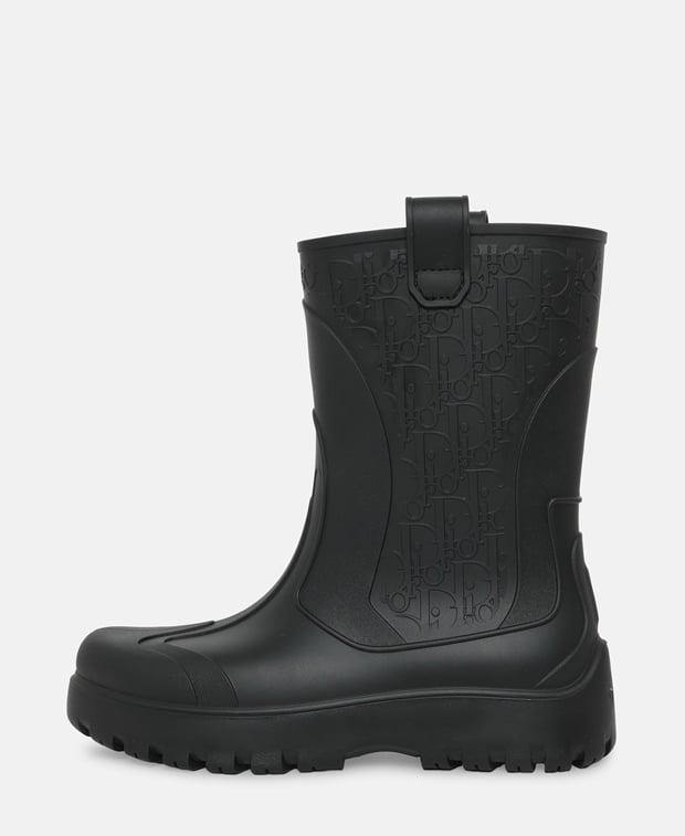 Dior Garden Wellington boots Black