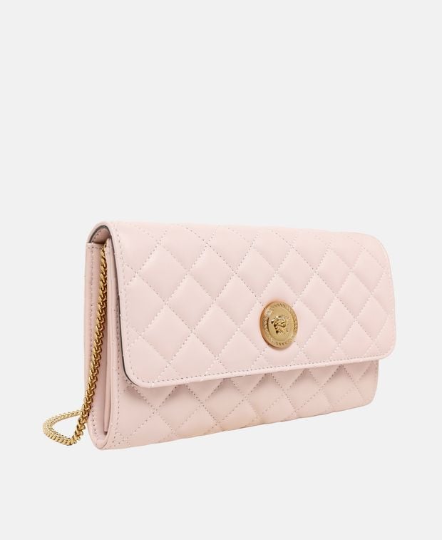 Versace Leather clutch Pink