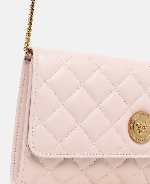 Versace Leather clutch Pink