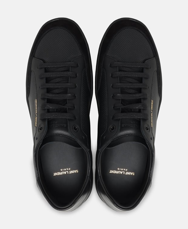 Saint Laurent Court Classic Sneakers Black