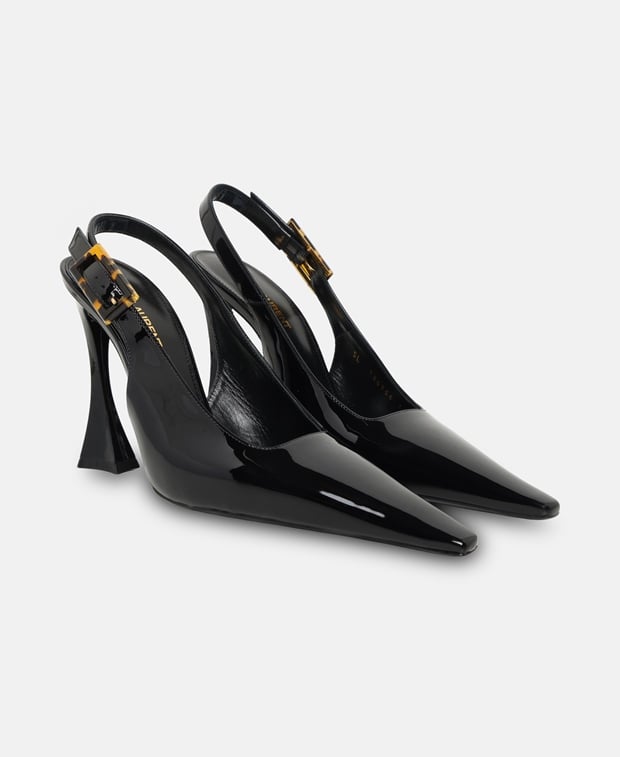 Saint Laurent Dune 110 Slingback pumps Black