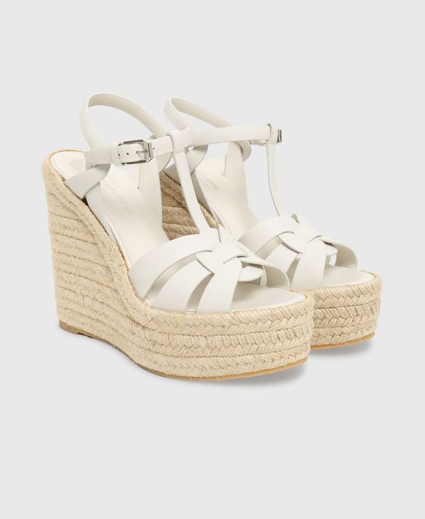Saint Laurent Wedged espadrilles Tribute