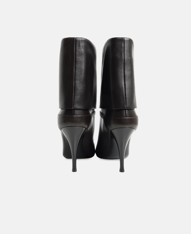 Saint Laurent Niki 90 Ankle boots Black Coffee