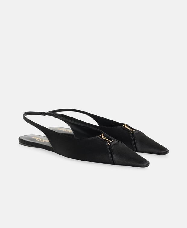 Saint Laurent Slingback ballerina
