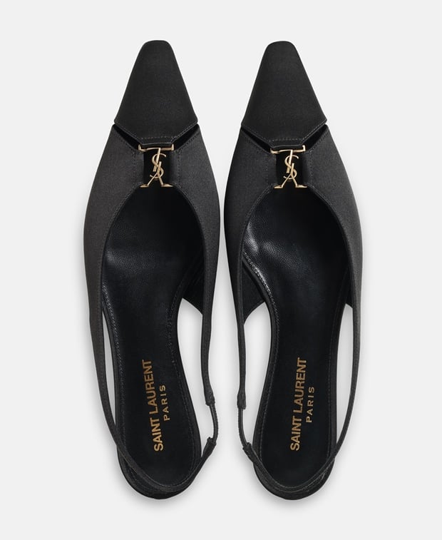 Saint Laurent Slingback ballerina