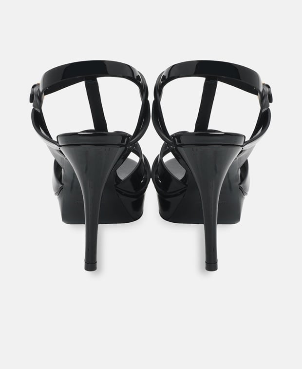 Saint Laurent Aaaow Heeled sandals Black