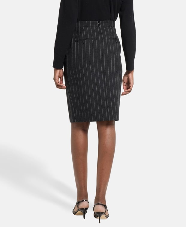 Saint Laurent Wool skirt Anthracite