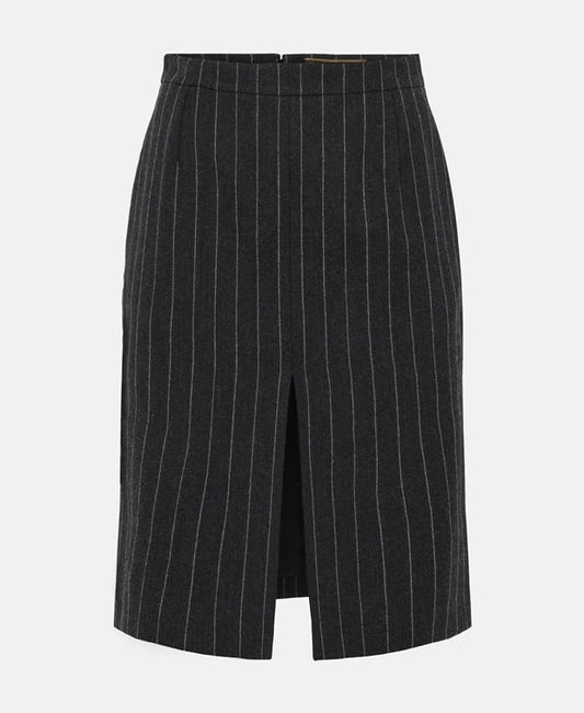 Saint Laurent Wool skirt Anthracite