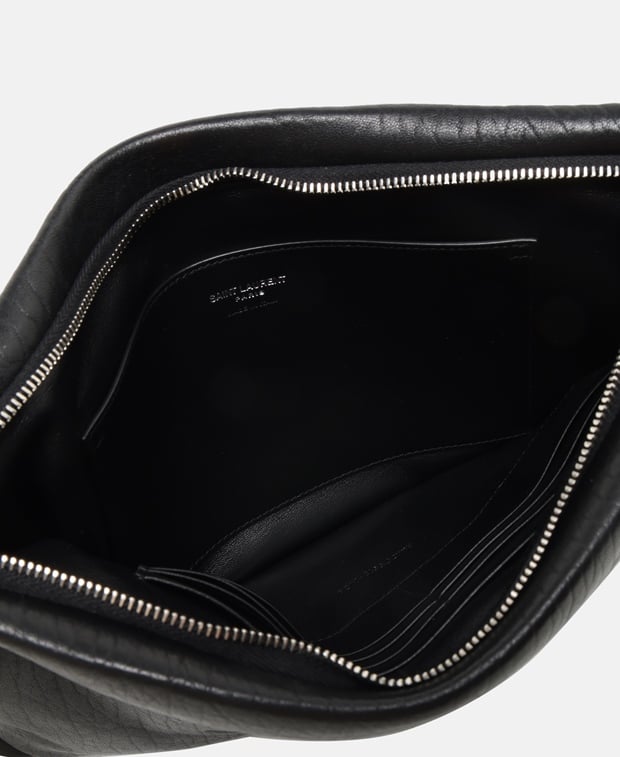 Saint Laurent Pillow Leather clutch Black