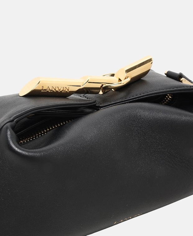 Lanvin Haute Leather cross body bag Black