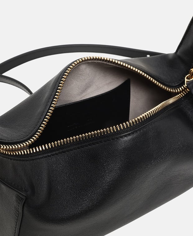 Lanvin Haute Leather cross body bag Black