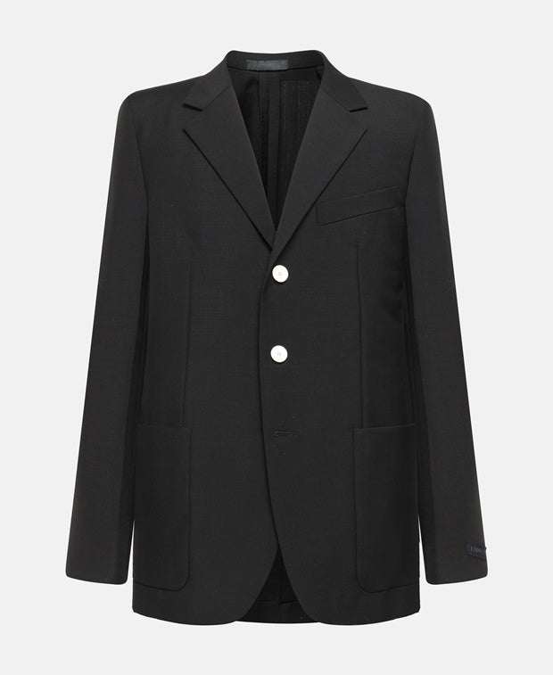 Lanvin Wool-blend suit jacket