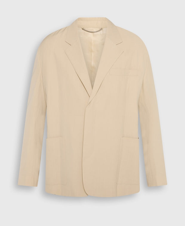 Lanvin Wool-blend blazer Soft Beige