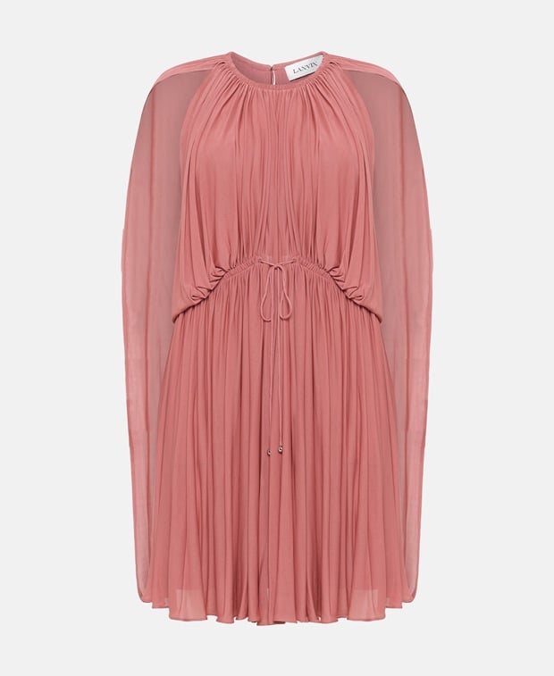 Lanvin Silk-blend dress