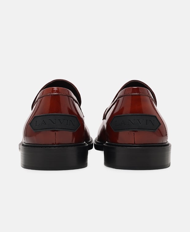Lanvin Caro Loafers Burgundy