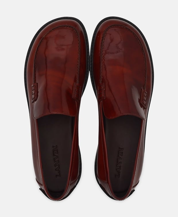 Lanvin Caro Loafers Burgundy