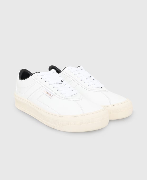 Lanvin Cash Platform sneakers White