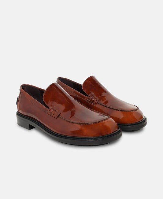 Lanvin Tenor Loafers Cognac