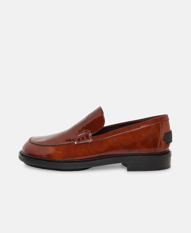 Lanvin Tenor Loafers Cognac