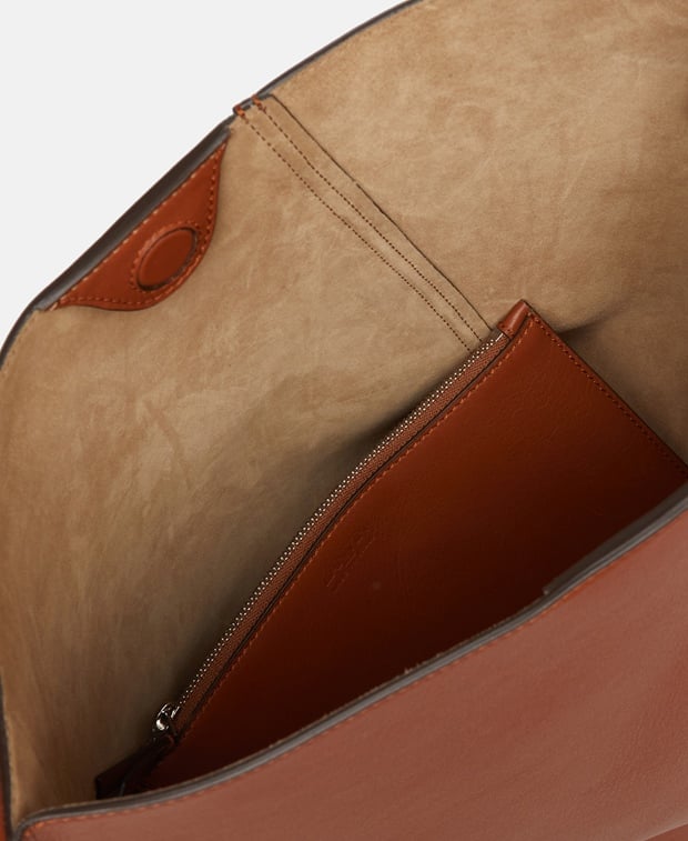 Lanvin Leather handbag and pouch