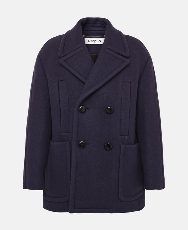 Lanvin Wool coat Purple