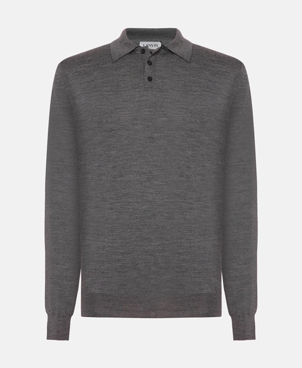 Lanvin Knitted polo shirt