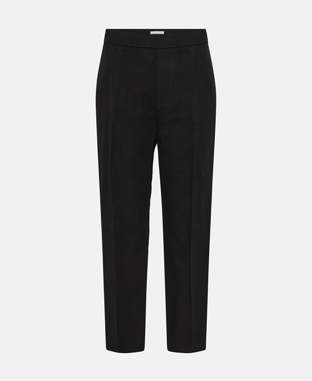 Lanvin Linen-blend trousers