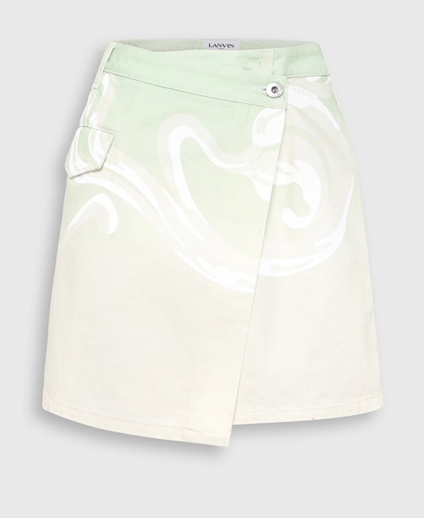 Lanvin Miniskirt Lime