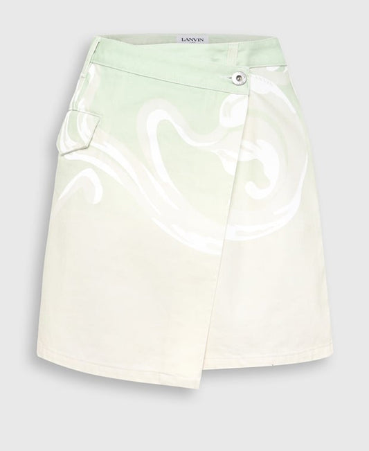 Lanvin Miniskirt Lime