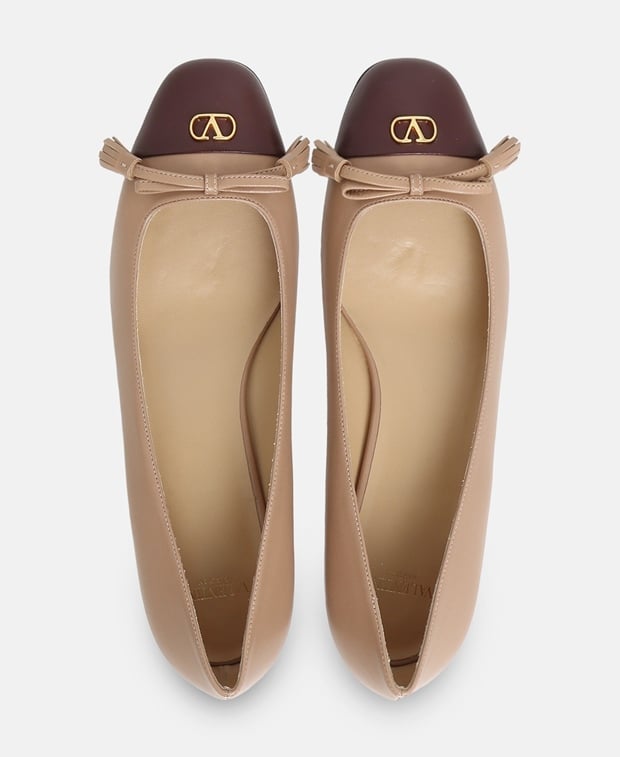Valentino Garavani Ballet flats Apricot
