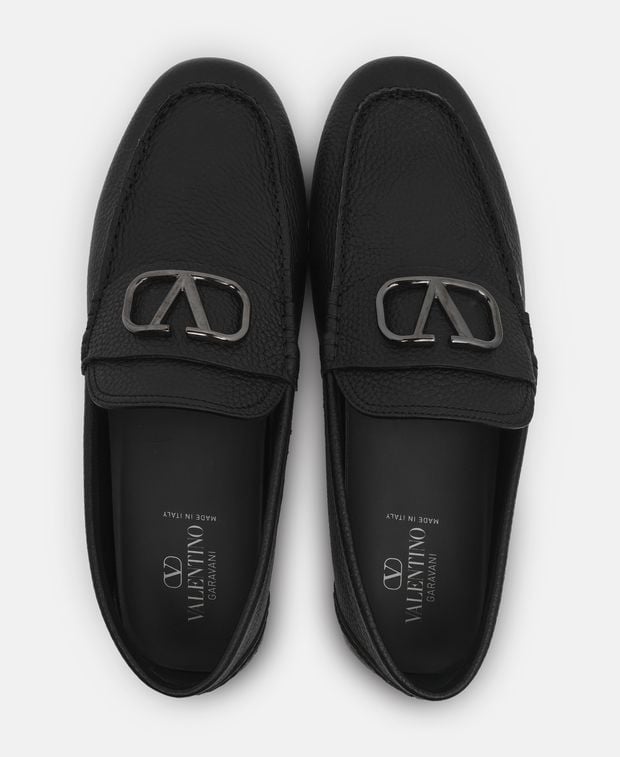 Valentino Garavani Driver Loafers Black